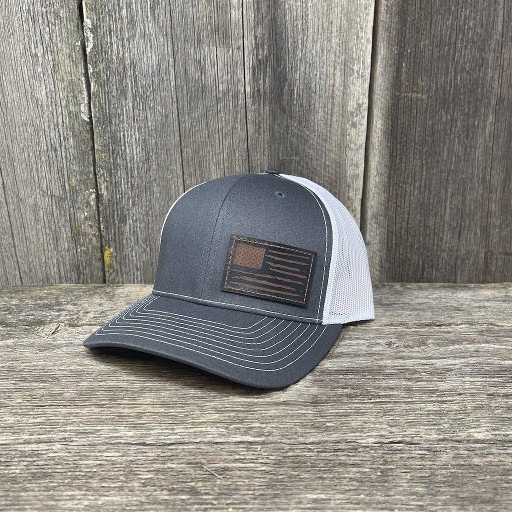 Hand Tooled Astros Leather Patch Hat/ Richardson 112 