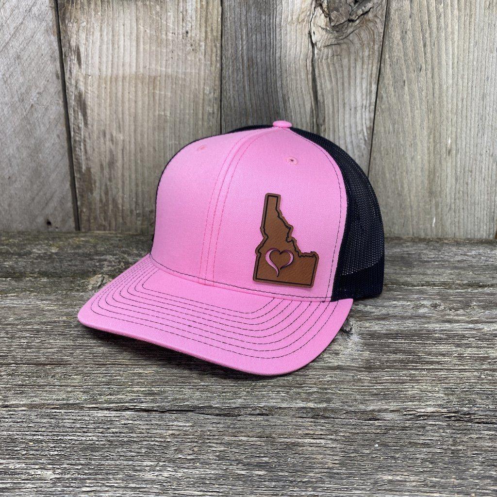 Idaho Heart Hat - Show The Love - Richardson 112 | Hells Canyon Designs Pink/Black