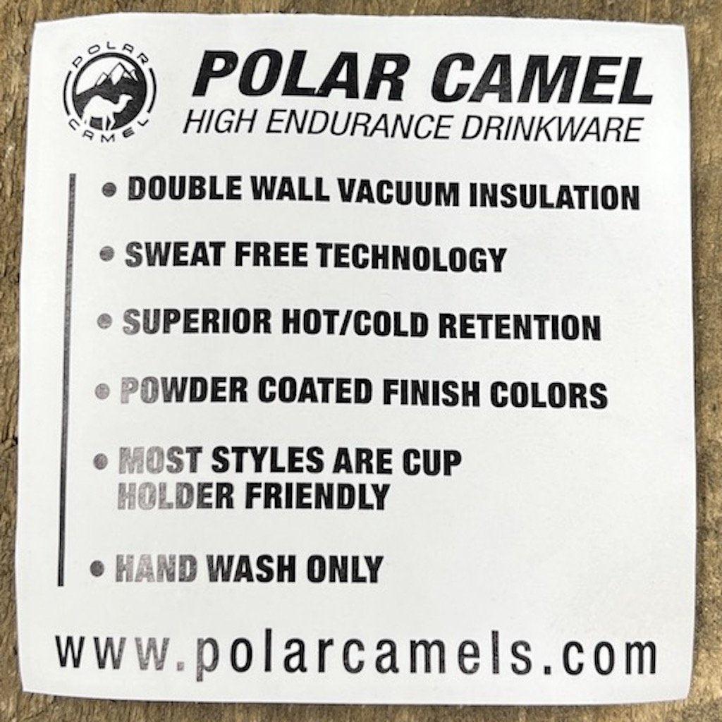 Laser Engraved YETI® or Polar Camel Water Bottle - Deer with American Flag  Design