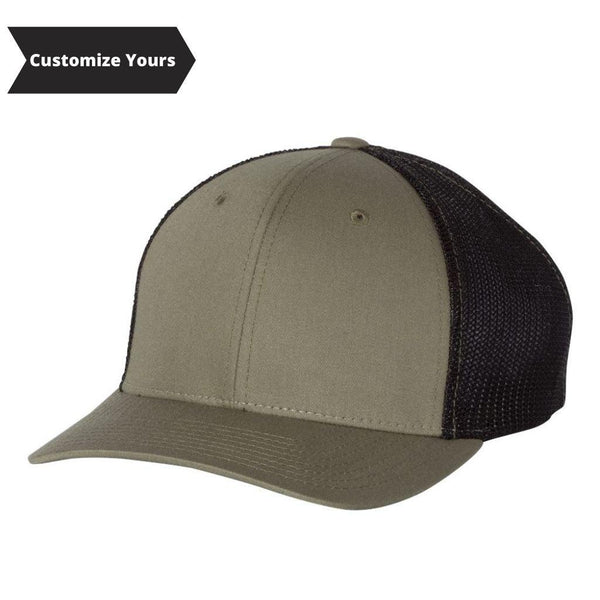RICHARDSON 110 FLEX-FIT PATCH LEATHER Designs $18 each as Low Hells As - | HATS Canyon