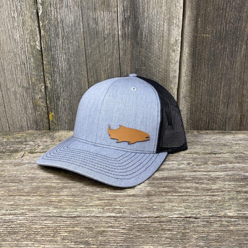 Leather Patch Big Foot Fishing Hat - Richardson 112 – patchpalooza