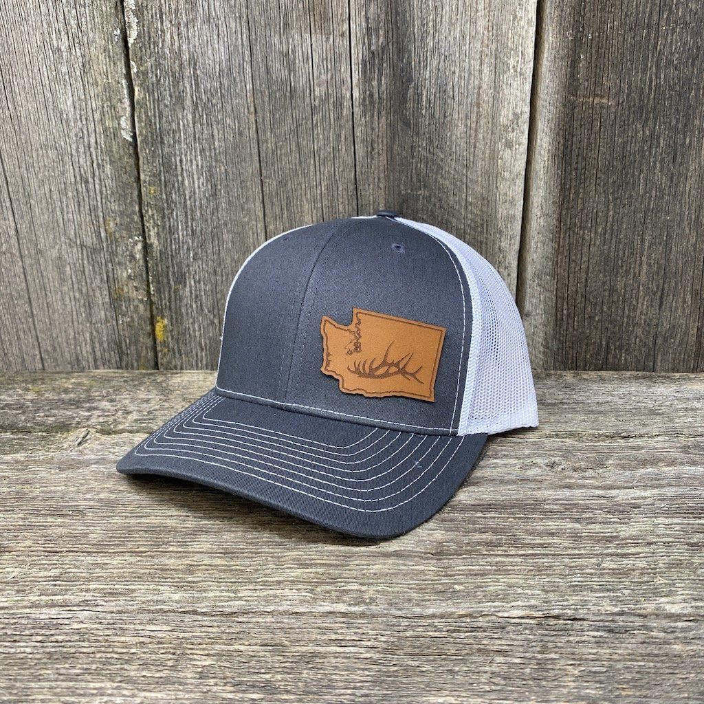 NEW Anacortes Seahawks Leather Patch Richardson 112 Trucker Hat — Hats Off