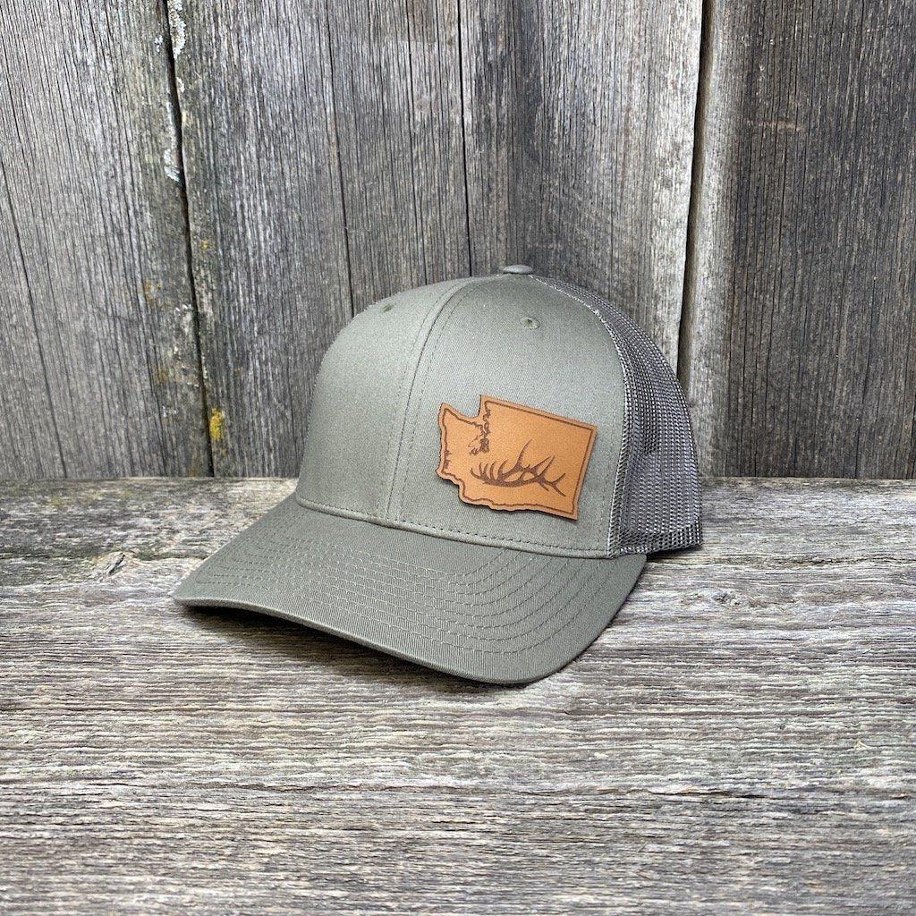 ELK SHED LEATHER PATCH HAT - RICHARDSON 112