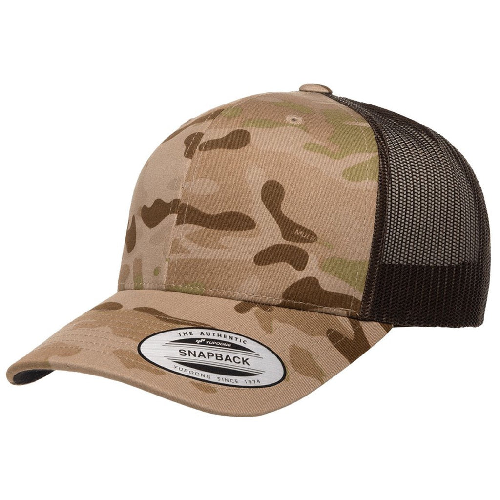 Ariat Mens Camo Hat Multi Cam Patch SnapBack Hunting hat A3000021156