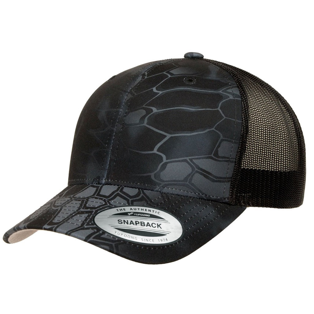 YP CLASSICS 6606 CAMO Hells $18 | HAT each as Designs EMBROIDERED Canyon Low - As